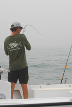 Load image into Gallery viewer, Nantucket Tackle Tuna Logo, Lat/Long Sleeve