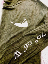 Load image into Gallery viewer, Nantucket Tackle Tuna Logo, Lat/Long Sleeve