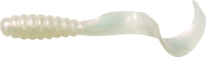 Lot De 40 Leurres Souples Curl Tail Grub - Perle Blanche - Fabriqué Aux USA Lot De 40 Leurres Souples Curl Tail Grub - Perle Blanche - Fabriqué Aux USA