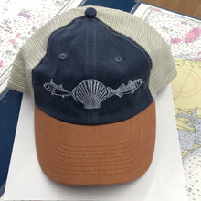 Load image into Gallery viewer, Scallop Striper Albie Hat

