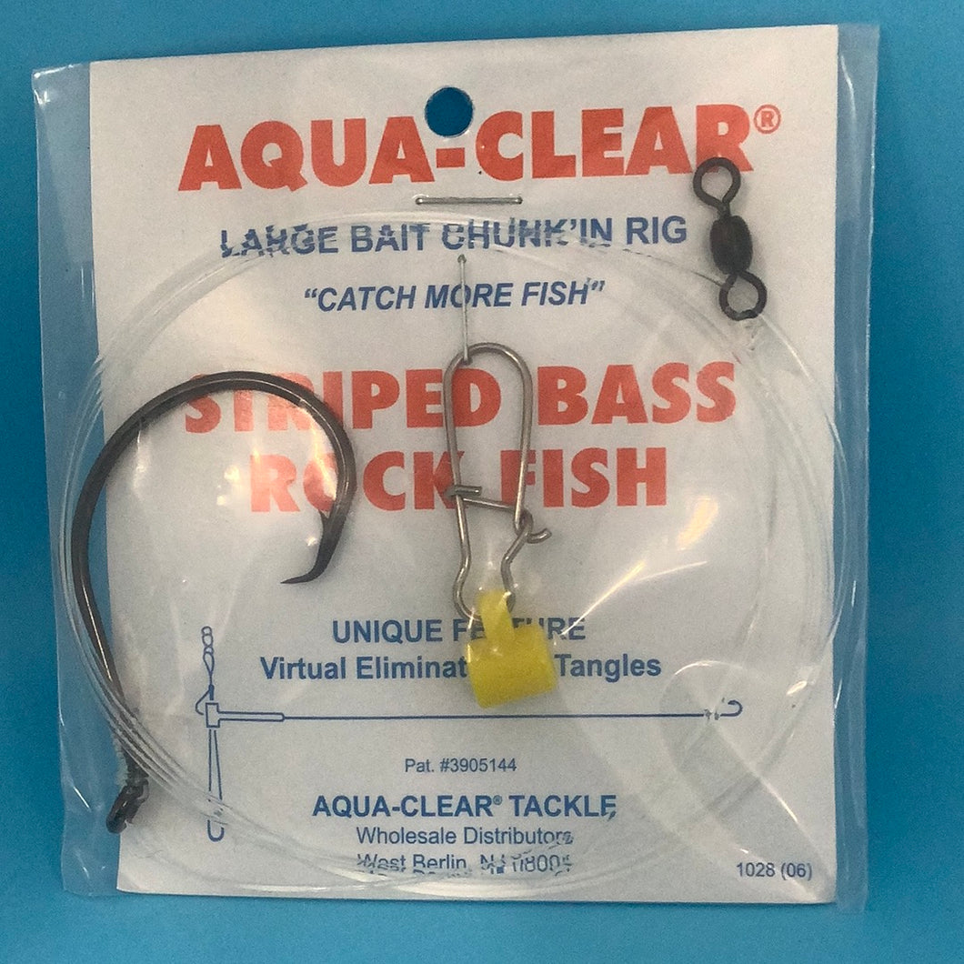 Aqua Clear Striped Bass Rig