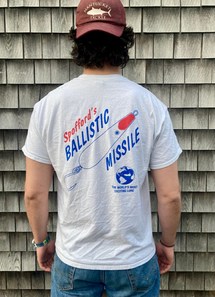 Spofford's Ballistic Missile Lure Pocket Tee