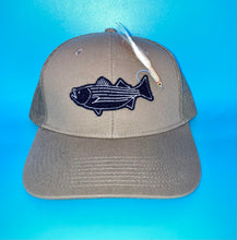 Load image into Gallery viewer, Striped Bass Velcro Patch Hat

