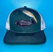 Load image into Gallery viewer, Striped Bass Velcro Patch Hat
