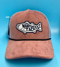 Load image into Gallery viewer, Wide Wale Corduroy Striper Trucker Hat
