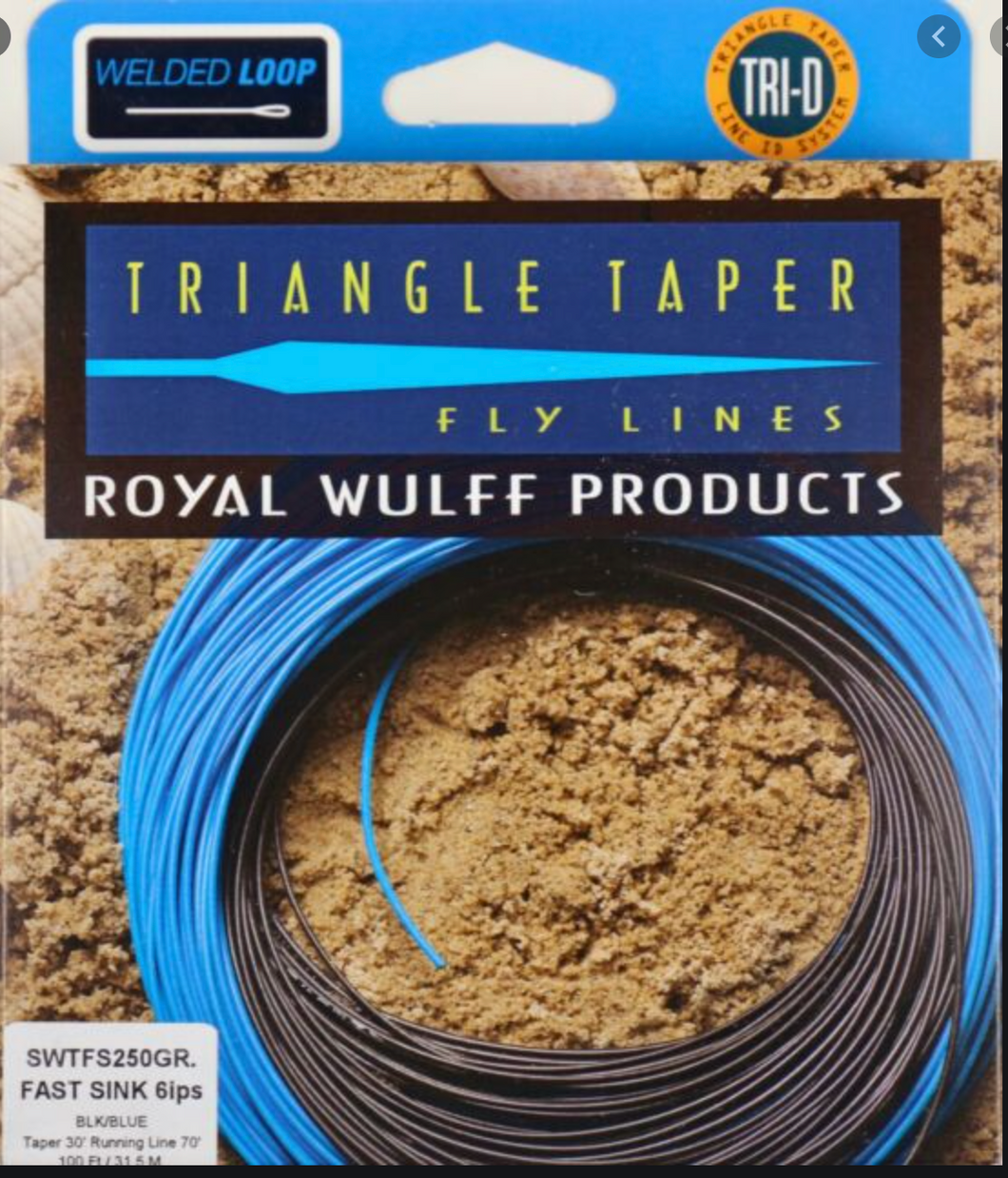 Royal Wulff Saltwater Triangle Taper Fly Lines