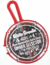Load image into Gallery viewer, Water Gremlin Split Shot Sinker Selector
