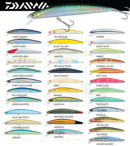 daiwa fishing lures for sale Daiwa SP Minnow (Salt Pro Minnow) – Nantucket Tackle Center